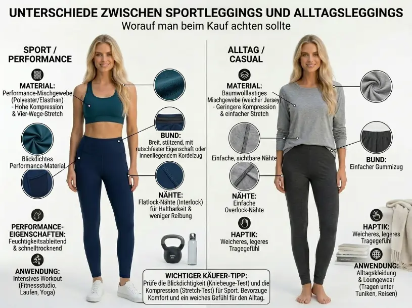 Leggings vs. Sport Leggings