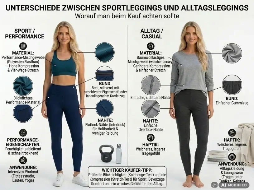 Leggings vs. Sport Leggings