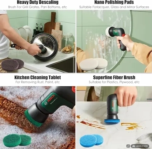 Bosch Akku-Reinigungsb&uuml;rsten UniversalBrush im Test