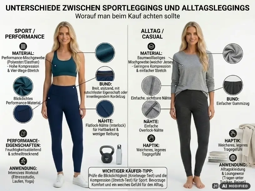 Leggings vs. Sport Leggings